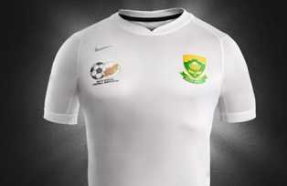 Bafana Bafana go all-white Gear for Brazil